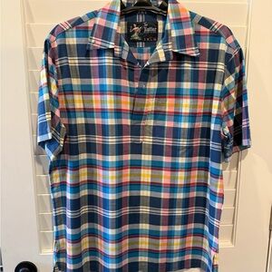 Chubbies Vibrant Plaid Button Down Shirt